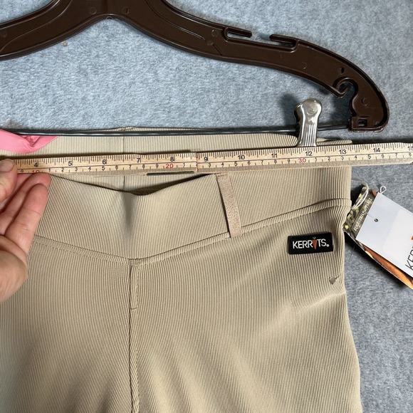 Kerrits Equestrian Pants Breeches S Beige Bootcut Full Seat Riding Tight NWT - Picture 2 of 16